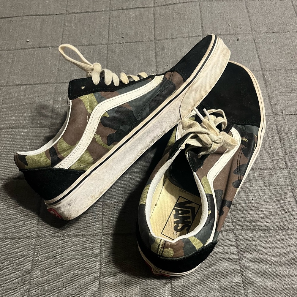 Camo Vans